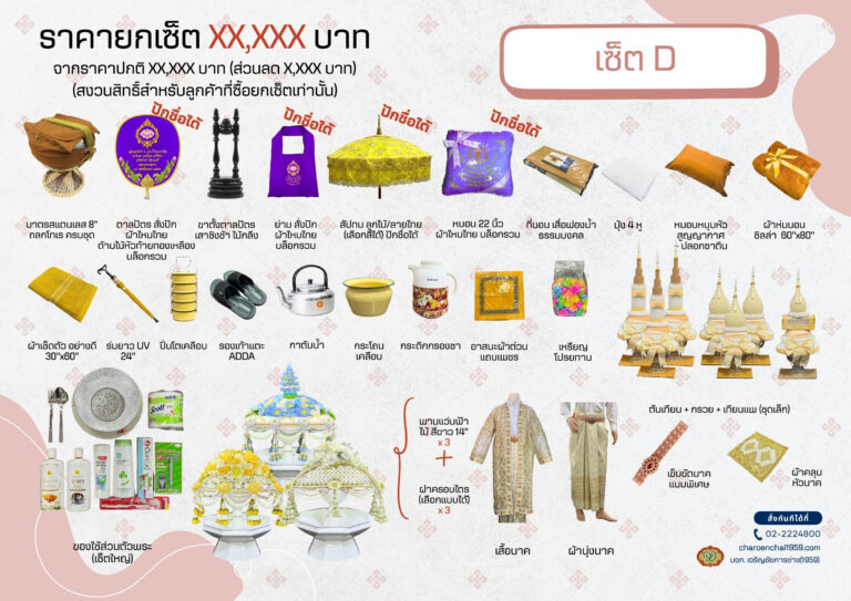 Catalog สินค้า ชุดเครื่องบวช หน้าที่ 8